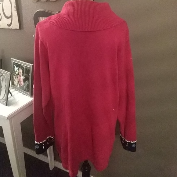 Vintage Ugly Christmas Sweater Tunic XL - Picture 4 of 5